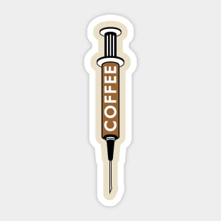 Inject Coffee Sticker